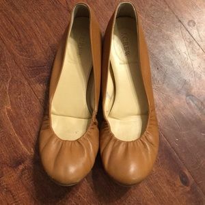 RARE J. Crew Leather CeCe Ballet Flats